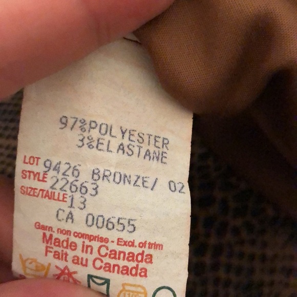 5/$25🖤 snakeskin skirt - Picture 3 of 3